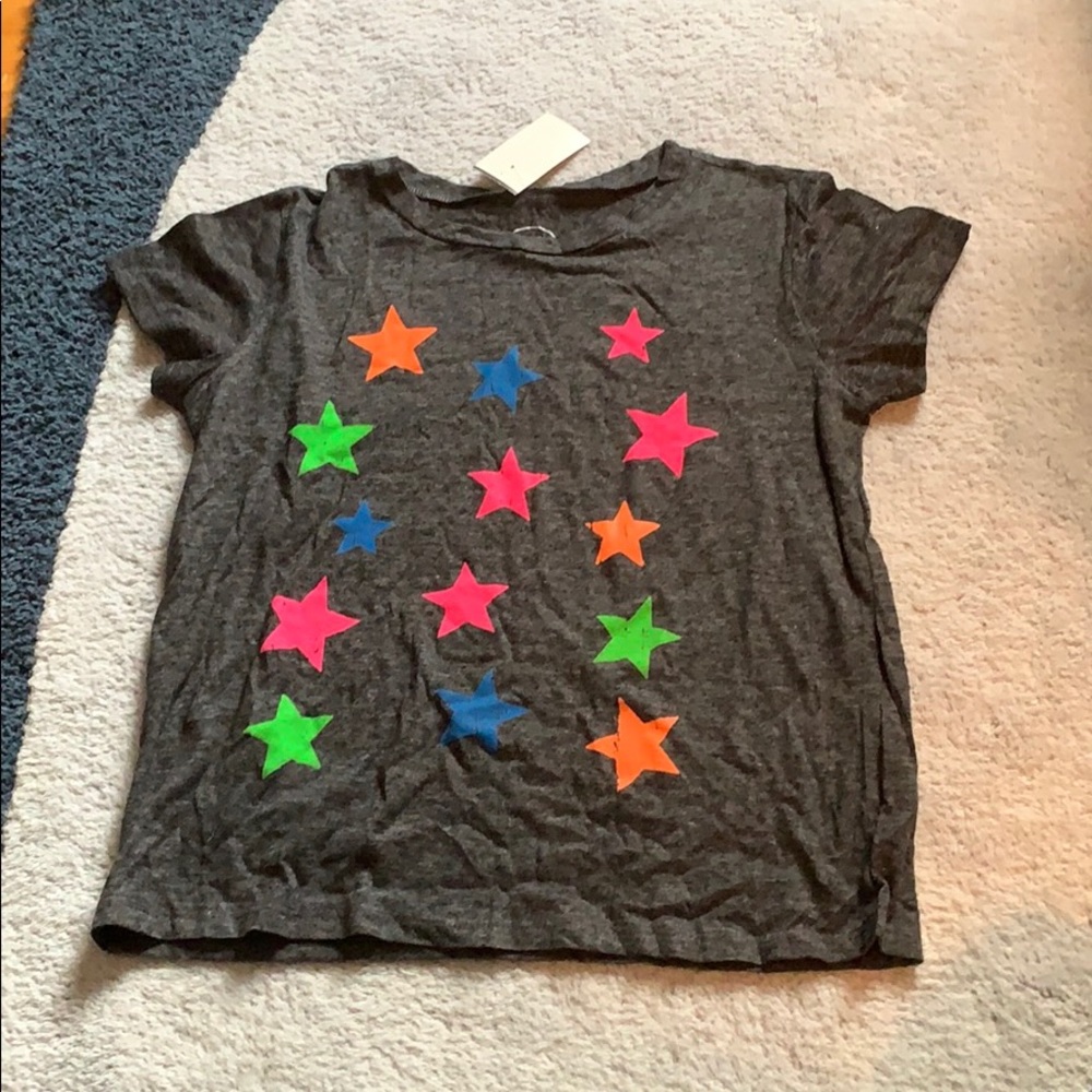 Lesters Girls Neon Star Tee